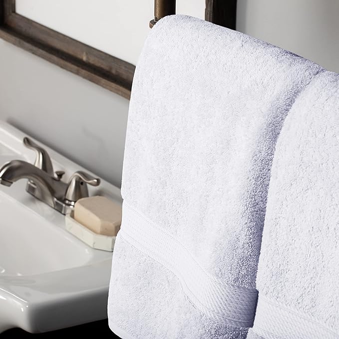 BLUENILEMILLS BNM Premium Quality Egyptian Cotton Towels, 6-Piece Ultra-Soft Bathroom Towels |Super Soft Bath Towel| Hypoallergenic Hand Towel| Face Towels| Quick Dry, Saloon Hotel & Spa