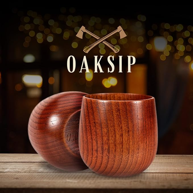 The Original Wooden Bourbon Drinking Glass Bourbon Gifts for Men | Wooden Old Fashioned Glass | Great Whiskey Gifts for Husband, Dad, or Brother | Perfect Present For Men Who Have Everything