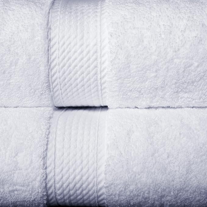 BLUENILEMILLS BNM Premium Quality Egyptian Cotton Towels, 6-Piece Ultra-Soft Bathroom Towels |Super Soft Bath Towel| Hypoallergenic Hand Towel| Face Towels| Quick Dry, Saloon Hotel & Spa