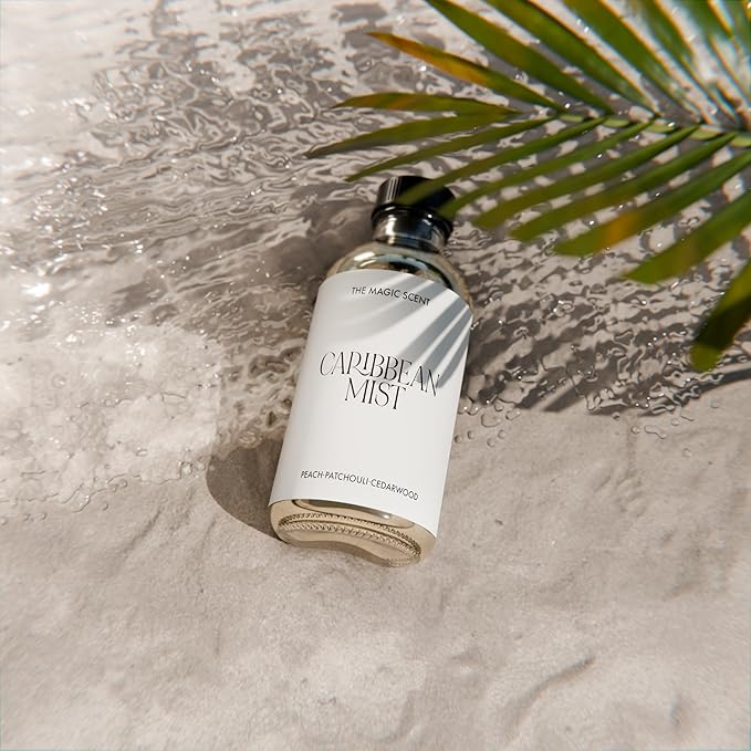 Carribean Mist Diffuser Oil - Hotel & Home Luxury Scents - Diffuser Oil Scents for Home Designed for Use in All Diffusers - 4 fl oz, 120 mL