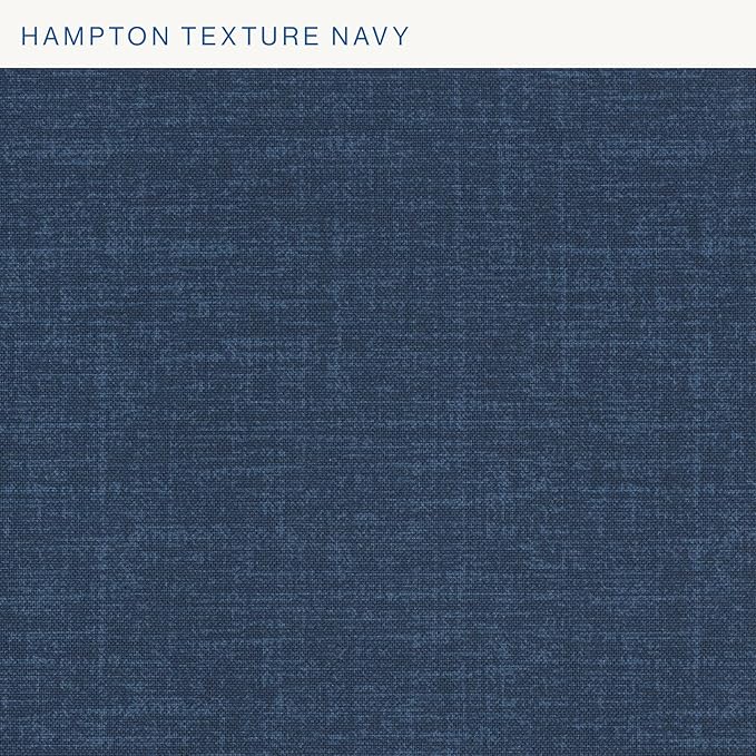 Honeycomb Outdoor Essentials Deep Seat, 24 x 24, Hampton Texture Navy Chair Cushion for Patio Furniture