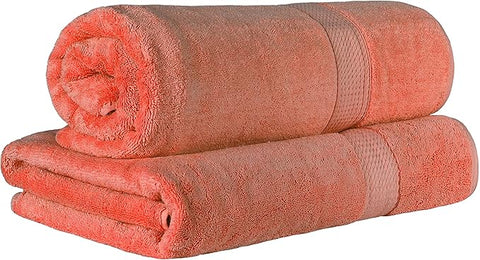 BLUENILEMILLS BNM 900 GSM Premium Quality Egyptian Cotton Bath Sheet Set, 2-Piece Highly Absorbent Sheets for Bathroom & Shower, Hotel & Spa Quality Lush, Durable Quick Dry