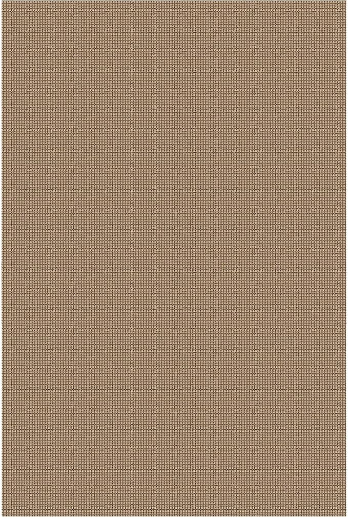 IOHOUZE Washable Area Rug 6x9 Non Slip Rubber Backed Woven Rugs for Living Room, Dining Room Rugs Bedroom Rug, Floor Carpet for Living Room Nursery, Orange/Tan/Brown