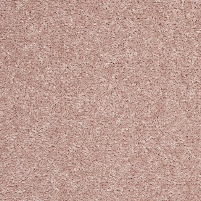 Nourison Home Essentials Solid Indoor/Outdoor Pink 2'2" x 18 Area Rug, Easy Cleaning, Non Shedding, Bed Room, Living Room, Dining Room, Deck, Patio, Backyard (2x18)