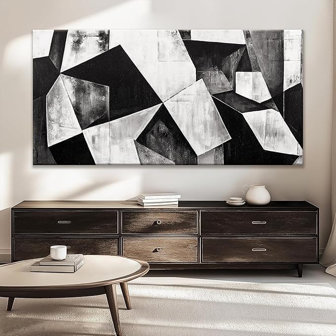 TAIJXAGSG Abstract Wall Art 29" x 58" Modern Canvas Art for Living Room