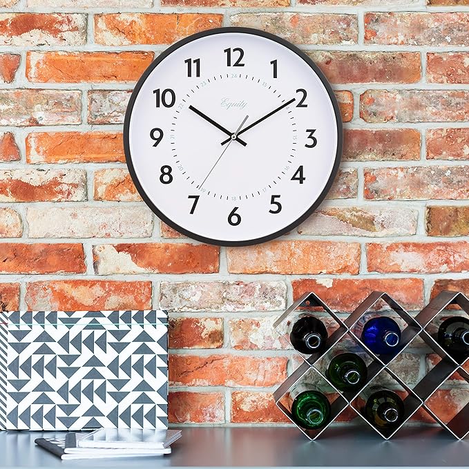 Equity 25509 14 Inch Basics Commercial Quartz Wall Clock