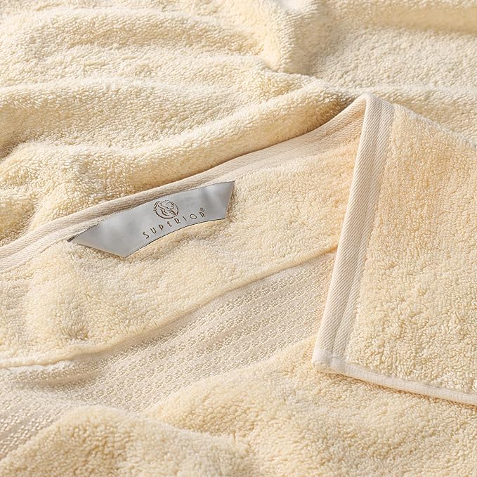 Superior Egyptian Cotton 2-Piece Bath Sheet Towel Set, Oversized Body Towels For Adults And Kids, Large Towel For Bath, Shower, Guest Bathroom, Spa, Gym, Resort, Essentials, Airbnb, Canary