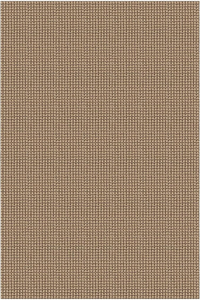 IOHOUZE Washable Area Rug 3x5 Non Slip Rubber Backed Rugs for Entryways Indoor Outdoor Doormat Woven Cotton Throw Rug Floor Carpet for Entrance Kitchen Living Room, Orange/Tan/Brown