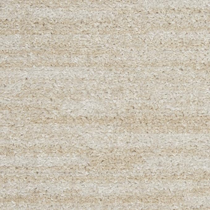 Nourison Home Essentials Solid Contemporary Ivory Beige 5' X 7' Area Rug , 5' X 7'