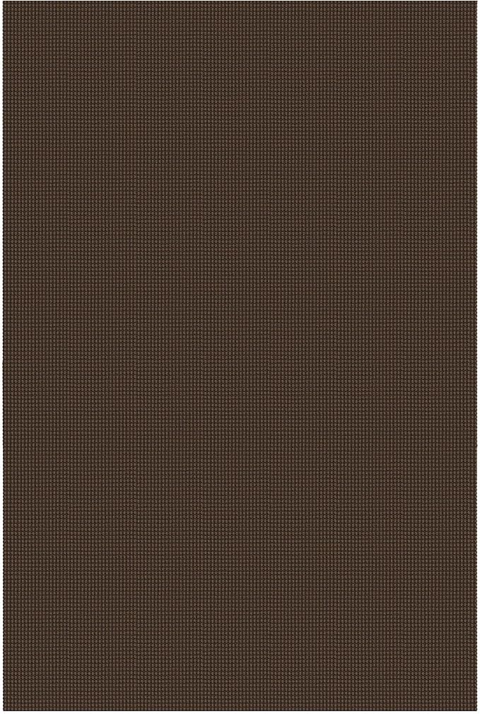 IOHOUZE Washable Area Rug 6x9 Non Slip Rubber Backed Rugs for Living Room, Dining Room Rugs Bedroom Rug, Woven Indoor Floor Carpet for Living Room Nursery, Brown