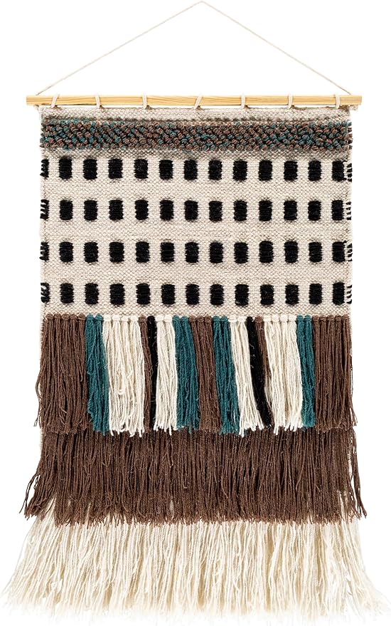 Mark&Day Wall Hanging, Puhret Global Farmhouse Camel Tapestry Wall Hanging for Living Room, Bedroom, Office or Kitchen (32"H x 20"W)