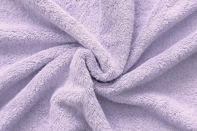 American Veteran Towel, Hand Towels for Bathroom Set of 4, 100% Cotton Turkish Hand Towel Sets Clearance Prime, Soft Hand Face Towels, Lilac Hand Towels