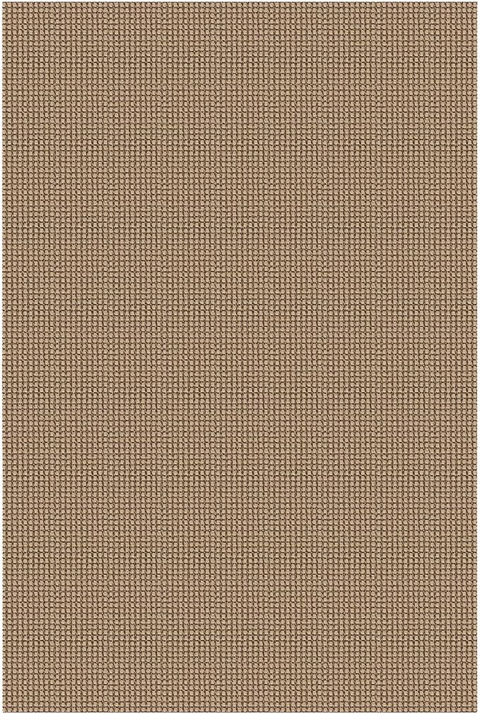 IOHOUZE Washable Area Rug 4x6 Non Slip Rubber Backed Woven Indoor Outdoor Rugs for Entryway Bedroom Rug Kitchen Floor Throw Carpet for Entrance Living Room, Orange/Tan/Brown
