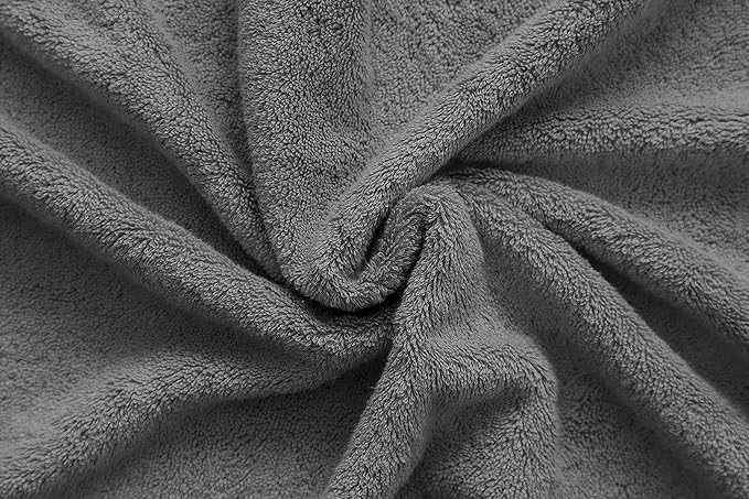 American Veteran Towel, Hand Towels for Bathroom Set of 4, 100% Cotton Turkish Hand Towel Sets Clearance Prime, Soft Hand Face Towels, Dark Gray Hand Towels
