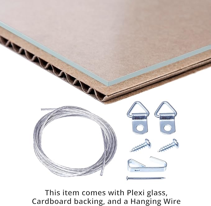 ArtToFrames Collage Photo Frame Double Mat with 2 - 7.5x8.5 Openings and Satin Black Frame