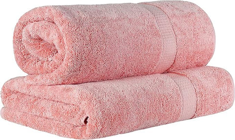 BLUENILEMILLS BNM 900 GSM Premium Quality Egyptian Cotton Bath Sheet Set, 2-Piece Highly Absorbent Sheets for Bathroom & Shower, Hotel & Spa Quality Lush, Durable Quick Dry