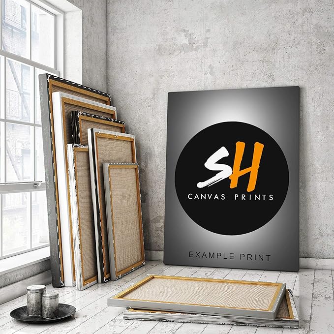 Motivational Wall Art Mindset Is Everything Canvas Print, Office Decor, Inspiring Framed Prints, Inspirational Entrepreneur Quotes for Wall Art Decoration, Tiger Sign (48" x 36")