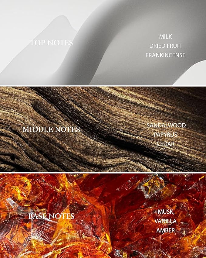 Hotel Scents Diffuser Oil Santal, Luxury Essential Oils for Waterless Diffuser, Aromatherapy Hotel Diffuser Oil for Home & Office, Long-Lasting Air Freshener - 6.76 fl oz (200 mL)