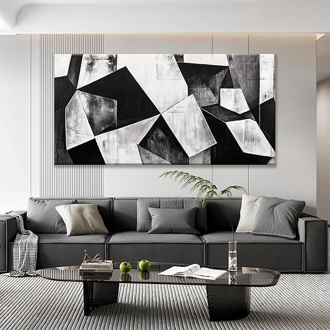 TAIJXAGSG Abstract Wall Art 29" x 58" Modern Canvas Art for Living Room