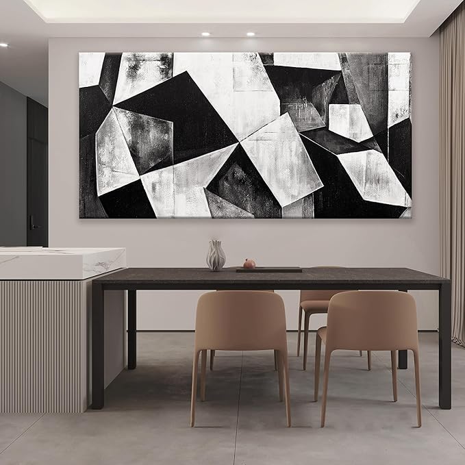 TAIJXAGSG Abstract Wall Art 29" x 58" Modern Canvas Art for Living Room