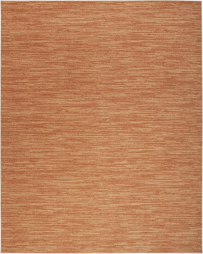 Nourison Home Essentials 6' x 9' Rust Area Rug