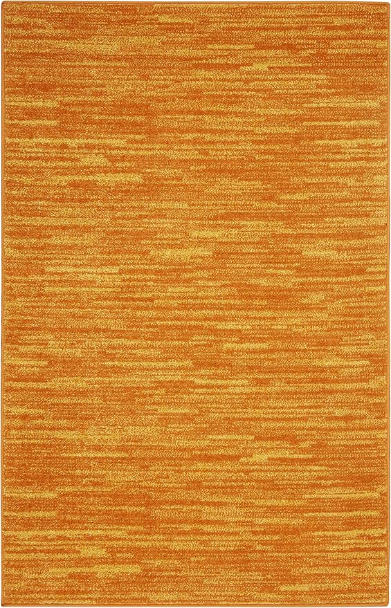 Nourison Home Essentials 3' x 5' Sunburst Outdoor Indoor/Outdoor Rug