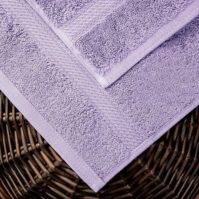 BLUENILEMILLS BNM Premium Quality Egyptian Cotton Towels, 6-Piece Ultra-Soft Bathroom Towels |Super Soft Bath Towel| Hypoallergenic Hand Towel| Face Towels| Quick Dry, Saloon Hotel & Spa